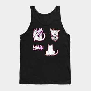 Halloween Cat Pack 6 Tank Top